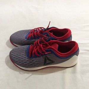 Men’s Reebok Nano 8 Flexweave, RED WHITE AND BLUE. Used, minimal wear